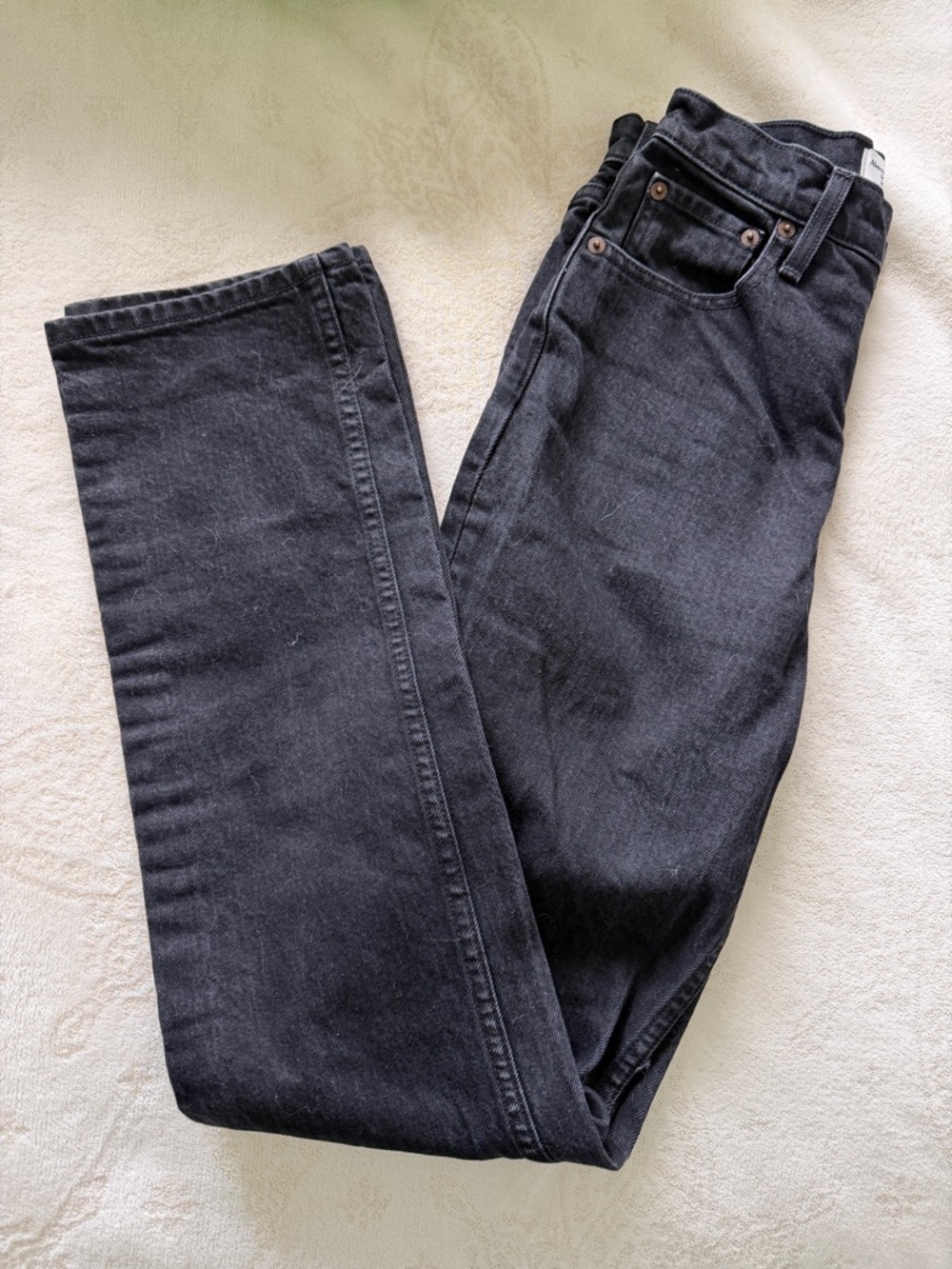 Ultra High Rise 90s Straight Jean - Abercrombie